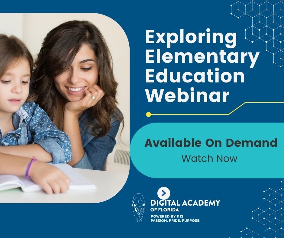 Exploring Elementary Education Webinar banner