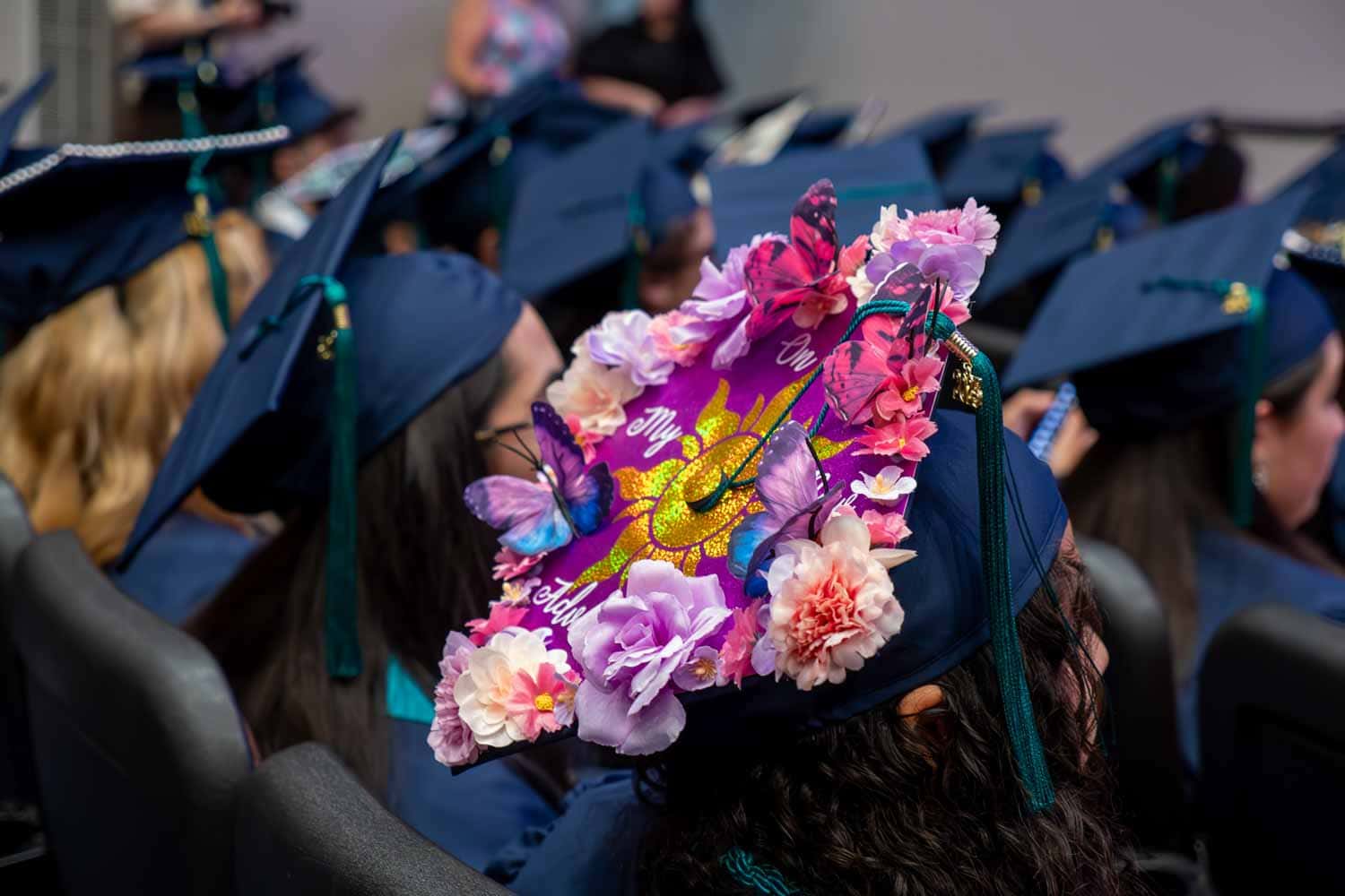graduate hat decorated