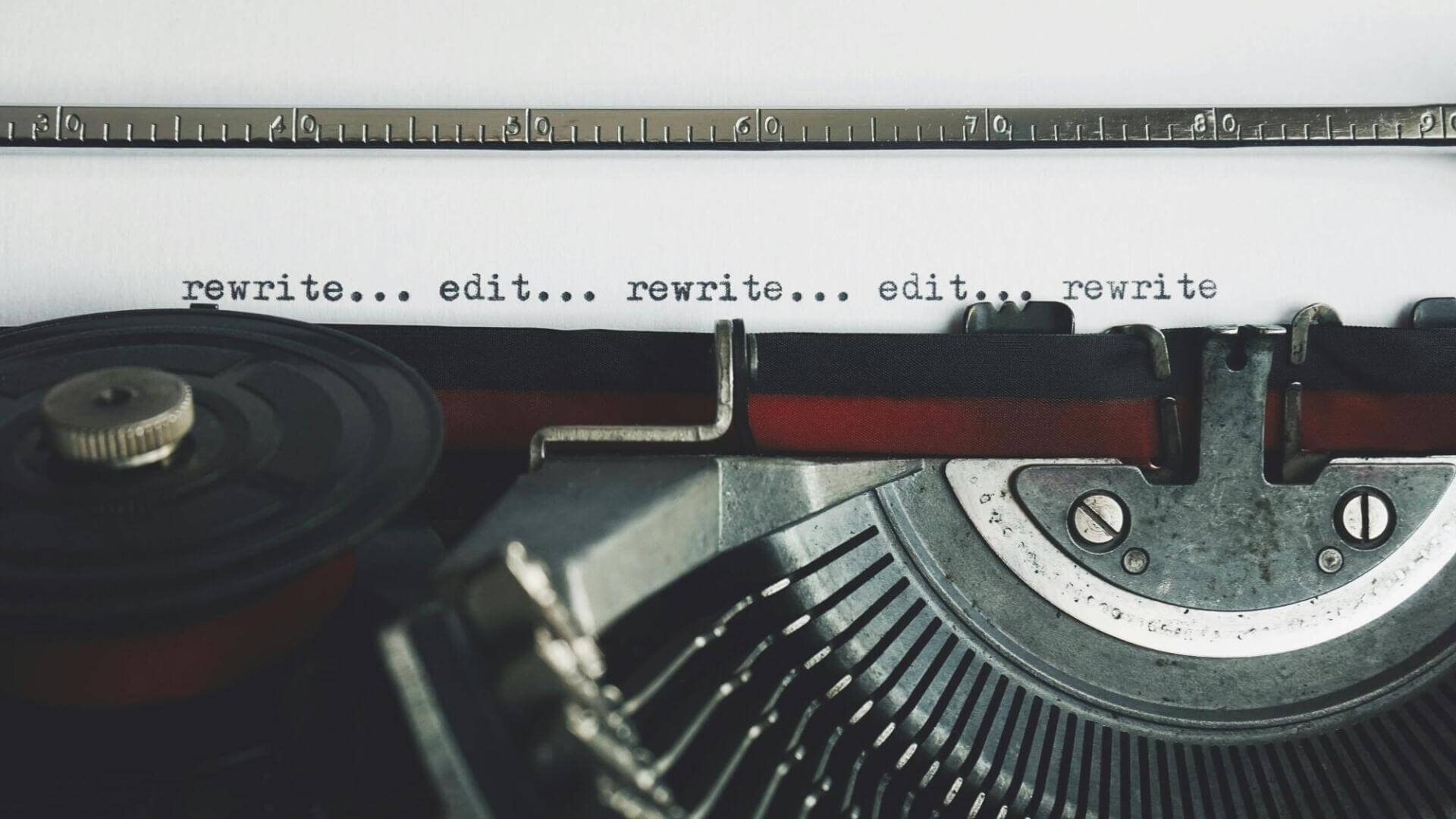 Writing machine