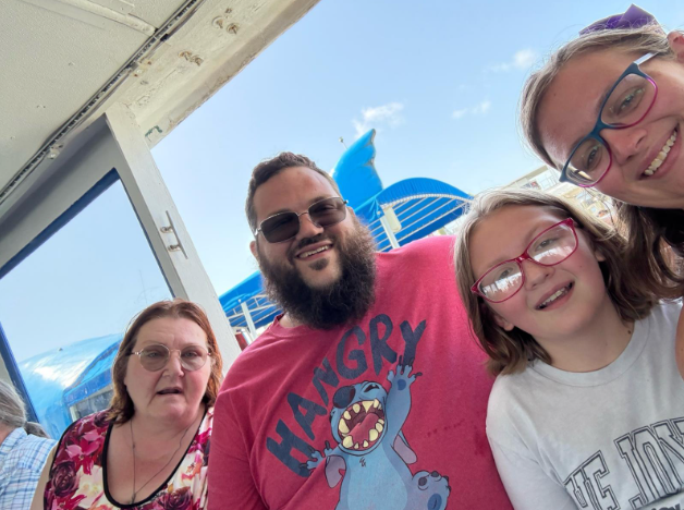 Family smiling